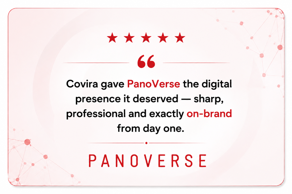 PanoVerse testimonial