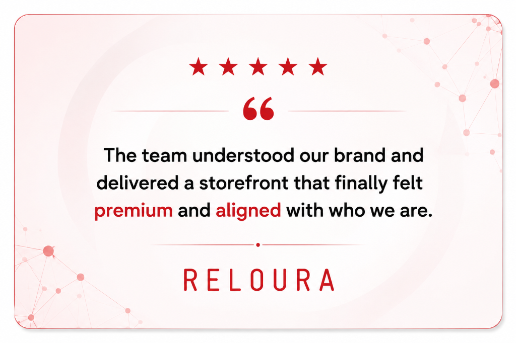 Reloura testimonial